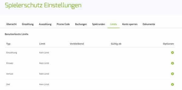 Spielsucht Prävention im Lapalingo Casino