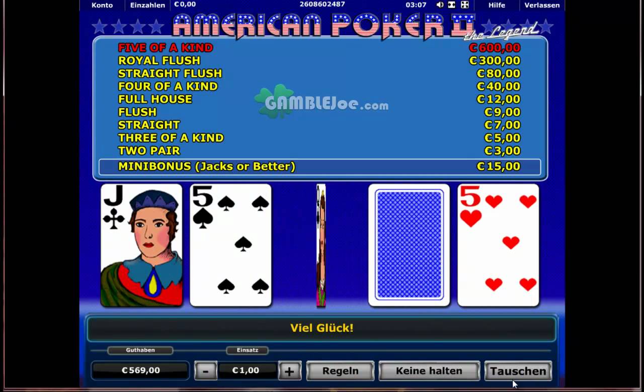 American Poker 2 Online Spielen Kostenlos