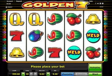 Novoline Casino Spiel 049 golden 7